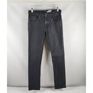 Fox Racing Jeans Mens 28x32 Casual T-Rex Skinny Fit Punk Gray Denim